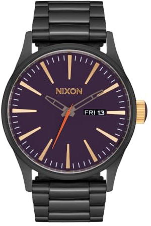 Nixon Herren Analog Uhr mit Edelstahl Armband A356-5270-00