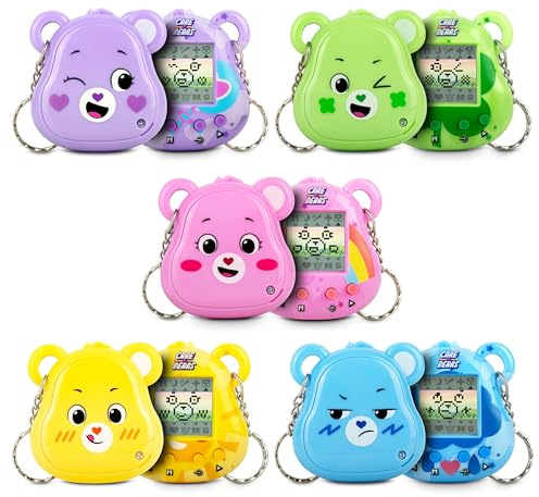 Care Bears Digital Pet Collection - Cyber Pet with Care Features, 1.4” Inch Screen, Handheld Interactive Virtual Pets for Kids, Collectible Electronic Toy, Battery Included