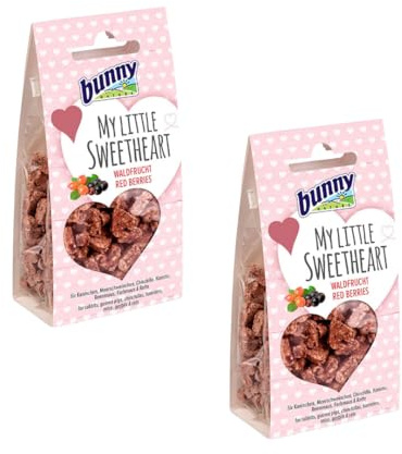Bunny Nature My Little Sweetheart - Waldfrucht | Doppelpack | 2 x 30 g | Ergänzungsfuttermittel für Nager