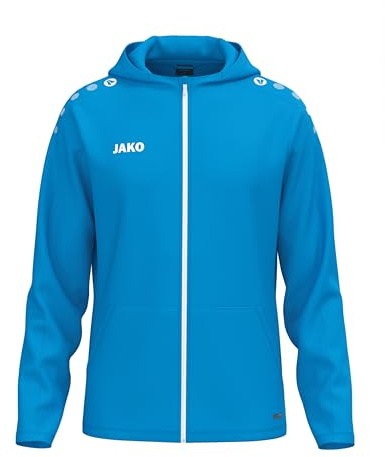 JAKO One Kapuzenjacke – Atmungsaktive Sportjacke für Herren aus 100% Polyester, mit weichem Micro-Fleece, ideal für Sport und Freizeit