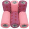 PintoMed Selbstklebender Verband, Gedehnt -3 x Rosa + 3 x Rosa mit Roten Herzen Rollen -10cm x 4,5m - Bandagen Haftbandage Fixierbinde Health Pflaster sport tape; Stück Handgelenk Bein Arm vet wrap