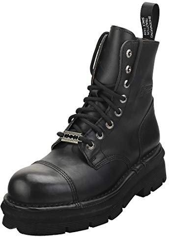 New Rock Military Stylish Boots Unisex Stivali Classico - 44 EU
