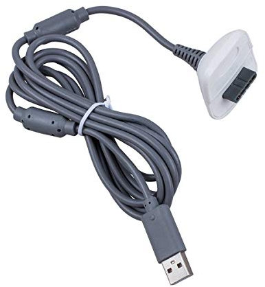Nosii Chargeur de Fil de câble de Charge pour la Manette de Jeu sans Fil Xbox 360