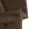 TOLKO 1m Mikro Cord Stoff | leichter Baumwoll Cordsamt | Bekleidungsstoff für Hosen Jacken Kleider Hemden | weiche Meterware 140cm breit | uni Baumwollstoffe Nähstoffe günstig kaufen (Braun)