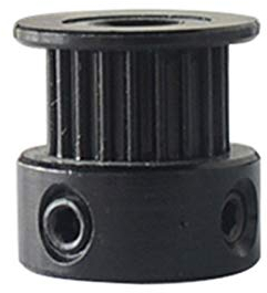 ZHaonan-zahnriemenscheibe, 20 Zähne GT2 Timing Riemenscheibe, Bohrung 3mm 3,17mm 4mm 5mm 6,35mm 8mm, Breite 6mm, Synchrongurt Kleiner Spiel 20teeth, Genaue Größe