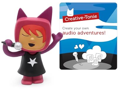 Tonies Singer Creative Audio Character - Record and Upload up to 90 Minutes of Your Own Stories and Songs