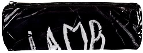 Federmäppchen mit Lamm des Gottes, Stifteetui, Schreibwarenetui, Schreibtisch-Organizer, Make-up-Kosmetiktasche für Schule, Büro