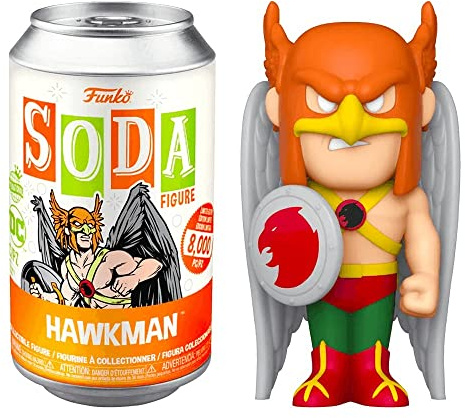 Funko Vinyl SODA DC Comics - Hawkman Figure 8000 Made
