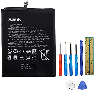 Swark Akku BM4F Kompatibel mit Xiaomi Mi A3 & Mi CC9e & Mi 9 Lite with Tools