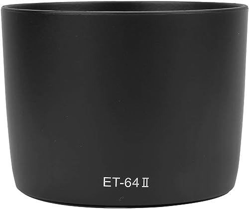 Kamera-Gegenlichtblende ET-64II, hochwertiger Kunststoff-Ersatz for Canon EF-S EF 75–300 mm f for 4,0–5,6 ist USM for Kamera-Gegenlichtblende