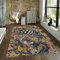 CIHCOHOME World Classic Malerei Bereich Teppiche Jackson Pollock Abstrakter Stil Teppich für Bauernhaus Zimmer Eingangsbereich Ländliche Landschaft Teppich für Bodentür 180x270cm