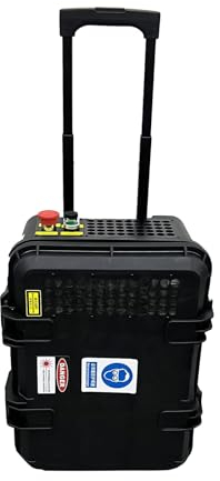 MCWlaser 100W Handheld JPT Laser Cleaning Machine Portable Fiber Laser Cleaner Machine Metal Rust, Oil Stain, Paint, Coating Removal