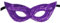 KAREN66 Pailletten Venezianische Maske Damen Herren Maskenball Maske Augenmaske Sexy Maske Glitzer Masquerade Mask Women für Karneval Party Kostüm Ball (Lila)