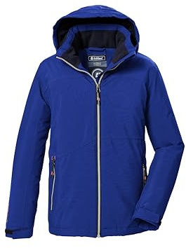 killtec Jungen Funktionsjacke/Outdoorjcake mit Kapuze KOW 369 BYS JCKT, dunkel stahlblau, 128, 42163-000