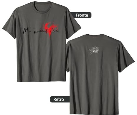 M'e 'ppicciat o'core Carmine rosa ricci mare fuori Maglietta