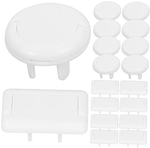 Beatifufu 50stücke Steckdosenabdeckungen Für Kindersicherungen Aus Abs-material Mit Griffdesign Installieren Verwenden Als Polige Steckdosenabdeckungen Für Steckdosen
