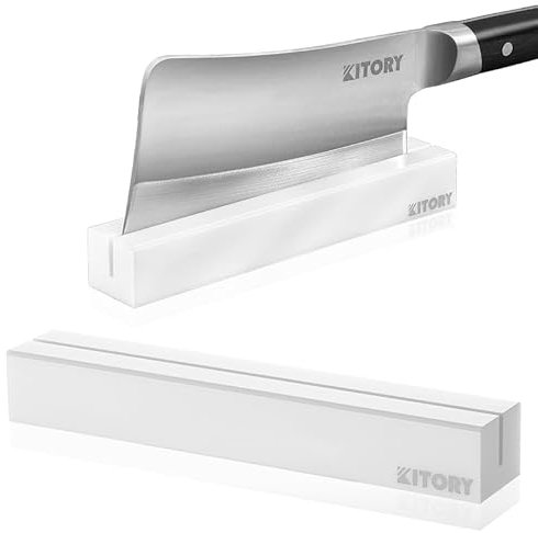 8'' Square Cleaver Knife Block, Knife Stand/Holder especialy for Square Cleaver Knife Display or Exhibition - Elegant Transparent Acrylic, From Kitory