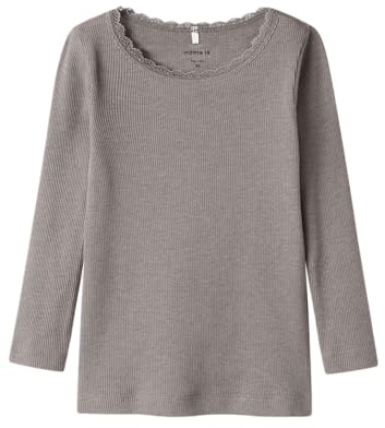 NAME IT Girl Oberteil mit Langen Ärmeln Basic | Long Sleeved Top