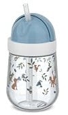 Mepal - Strohhalmbecher Mio Little Dutch - Kleinkind Strohhalm Becher ab 9 Monaten - Auslaufsichere Trinkflasche für Kleinkinder - Spülmaschinengeeignet & BPA frei - 300 ml - Forest Friends