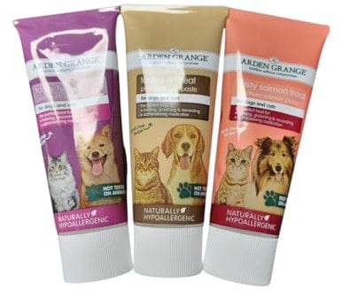 Multi-Pack Training Paste Treat for Dogs and Cats | Pack Size: 3 | Liver, Turkey and Salmon Flavours