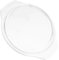 jojofuny cubierta de vidrio tapa de vidrio tapa de cristal cubierta contra salpicaduras de microondas Conector portaequipajes cubierta para plato de servir transparente Aparatos de cocina