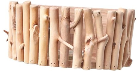 KESOTO Maceta de Madera para Arte en La Pared, 21.5cmx9.5cm