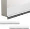 2 Pcs 100 * 5cm Door Seals And Draught Excluders, Door Brush Strip, Self-Adhesive Door Draught Excluder for Bottom of Door， Can Be Cut Freely, Good Choice for Sound Insulation And Cold Protection