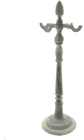 Frank Flechtwaren Kranzständer Nostalgie, Metall Maße: Ø 21 x 56 cm, einfache Selbstmontage vielseitig einsetzbar