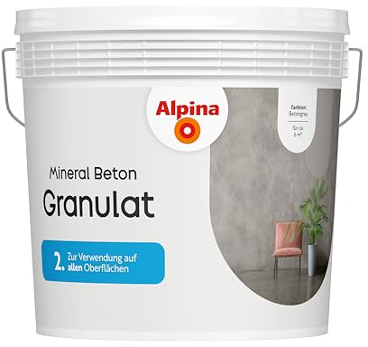 Alpina Mineral Beton Granulat Betongrau 6 KG