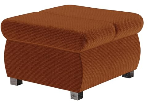 Mirjan24 Polsterhocker Bangkok klein, Sitzbank 60x60x39 cm, Hocker Sitzhocker Modern Pouf Fußbank Sitzmöbel (Flow 09)