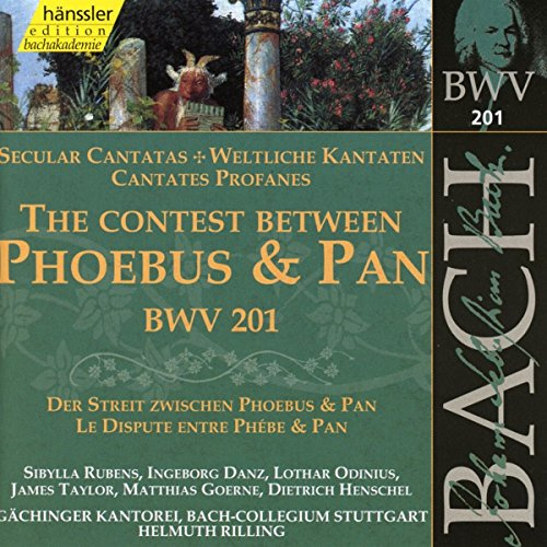 Edition Bachakademie Vol. 61 (Weltliche Kantate BWV 201)