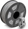 SUNLU ABS Filament 1.75 mm 3D Drucker Filament, Hohe Haltbarkeit/Hitzebeständig/Ausgezeichnete Zähigkeit, Kompatibel mit den Meisten FDM 3D Druckern, Filamentgenauigkeit +/- 0.02 mm, 0.9KG Grau