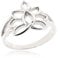 Sovats Damen Lotusblüte-Ring 925 Sterlingsilber, Größe 52