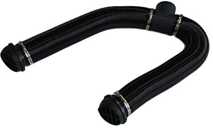 GIMOCOOL Standheizung Zubehör Durchmesser 75mm Heizrohr Autoluftheizer Zubehör, Ersatzkatheter Warmluftschlauch Für Diesel-Standheizung, Heizungsrohr, Abluftanschluss, Schlauchschelle, Y-Rohr