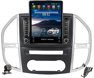 YLOXFW Android 12.0 Autoradio Stereo Navi mit 4G WiFi SWC DSP Carplay für B-ENZ Vito 3 W447 2014-2023 Sat GPS Navigation 10.4 Zoll Touchscreen Multimedia Video Player FM BT Receiver,Ts200