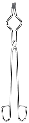 stonylab Tiegelzange, 40cm Edelstahl Laborzange zum sicheren Greifen von Tiegel
