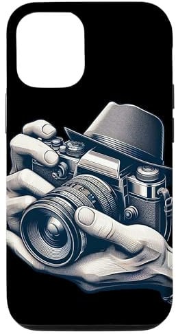 Vintage Analog SLR Camera Art Photographer Film Case for iPhone 14