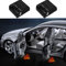 yufana Zweierpack Wireless Autotür HD projektor Licht, Autotür Willkommen LED Light, Personalisierte Autotür Logo Licht Projektor, Passend für alle Autos (Rotes Superman-Logo)