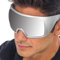 Chaks – Futuristische Brille für Herren und Damen mit getönten Gläsern, Accessoire für Festival, Karneval und Party