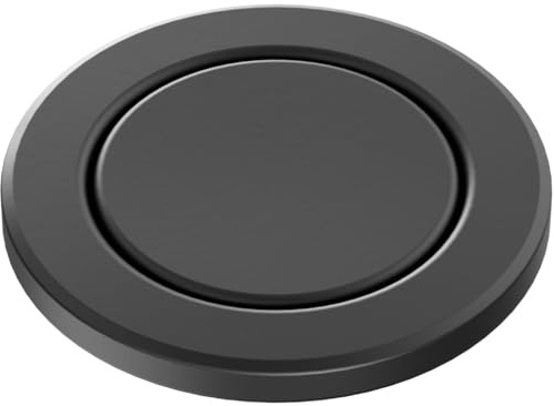 BLANCO PushControl III schwarz | Der | Einfache Push-Bedienung | Erforderlicher Bohrdurchmesser: 35 mm | Leichte Reinigung