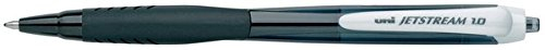 Tintenroller uni-ball JETSTREAM SPORT, Mine schwarz, Schaft schwarz