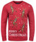 Blend Rudolph Herren Strickpullover Weihnachtspullover Mit Rundhalsausschnitt, Größe:S, Farbe:Pomp Red/Christmas (73859)