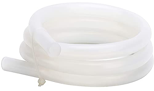 TEN-HIGH 2m Flexibler Silikonschlauch 8mm ID x 12mm AD, Wandstärke 2mm, Wasser Luft Schlauch