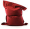 LIVEDECO - Pouf Géant XXL Déhoussable, Extérieur, Outdoor, Jardin, Terrasse, Voile Bateau Rouge BiG52