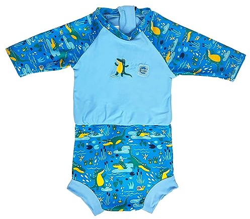 Splash About Happy Nappy -Sonnenanzug Crocodile Swamp 6-14 Monate