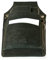 Branco, Kellnerholster Kellnerhalfter aus Echt-Leder, Schwarz-Grün Used-Look, 79437