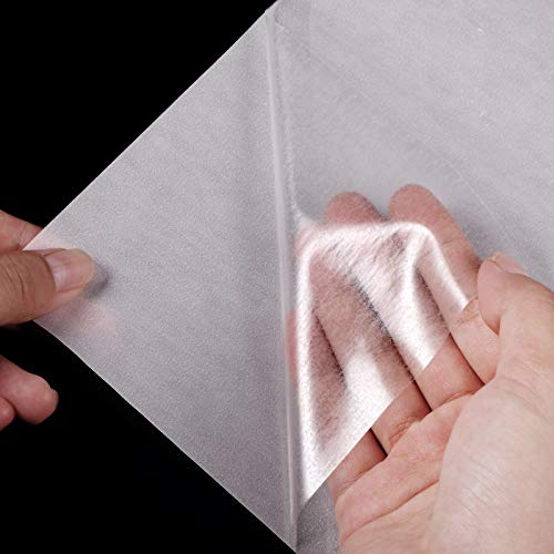 11x 9.85 Inches Iron-on Adhesive Double-Sided Patch for Patch Adhesive (10 Pieces)