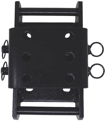 Black Adjustable height mounting towball coupling drop plate bracket Land Rover 4x4 3500kg Tow Hitch Drop Plate 2 Pin 270mm Towbar Towing Trailer