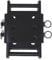 Black Adjustable height mounting towball coupling drop plate bracket Land Rover 4x4 3500kg Tow Hitch Drop Plate 2 Pin 270mm Towbar Towing Trailer