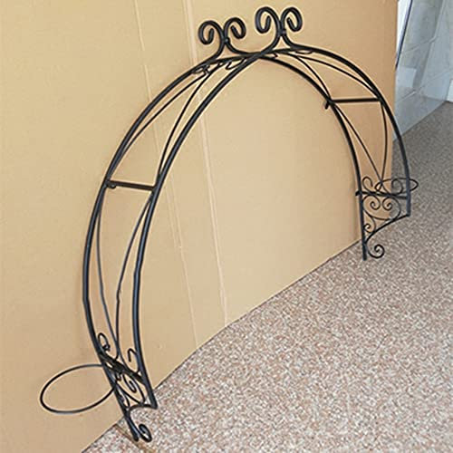 JWW Rosenbogen Metall Torbogen Wandmontage Rankgitter Rosengitter Rankhilfe Torbogen Wetterfest Für Rosen Garten Balkon Terrasse